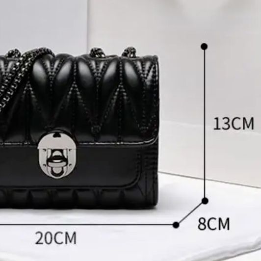 Crossbody%20Bag%20Pu%20Leather%20Mini%20Small%20Square%20Hand%20Bag%20with%20Chain%20And%20Stylish%20Lock%20for%20Women%20-%20Image%208