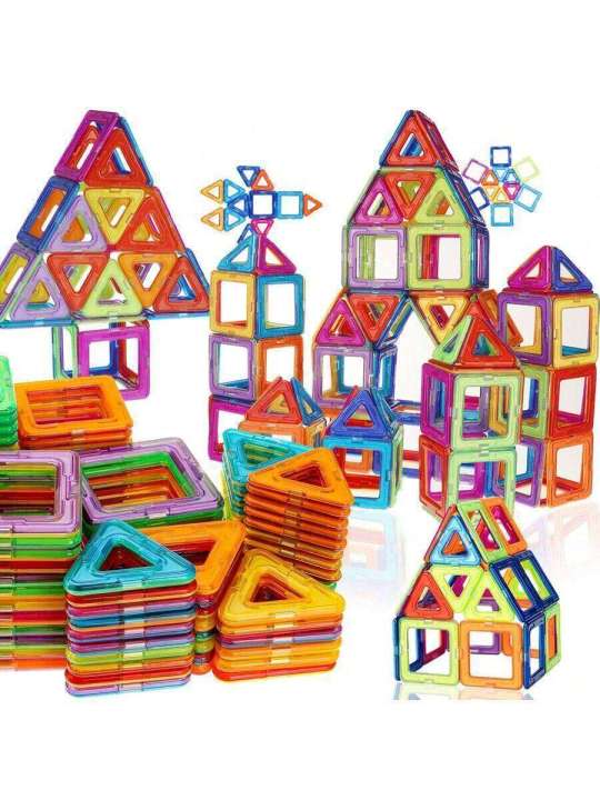 Magnetic Tiles 3 4 5 6 7 8+ Year Old Boys Girls Upgrade aron Castle ...