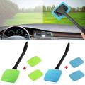 New Car Window Cleaner Brush Kit Windshield Cleaning Wash Tool Inside Interior Auto Glass Wiper With Long Handle Car Accessories. 