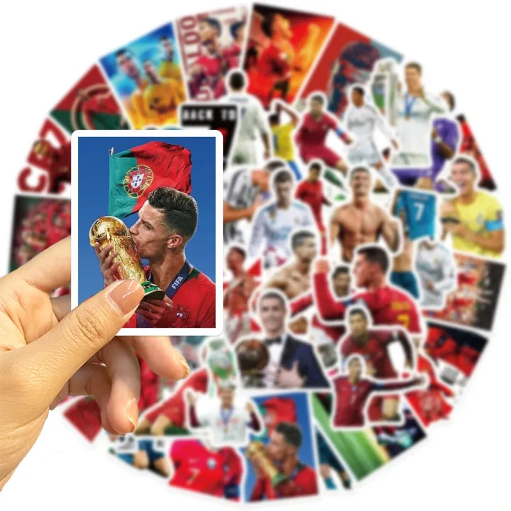Artsy%20Home%2025/50/100%20Pcs%20Cristiano%20Ronaldo%20Stickers%20for%20Laptops%20Cellphone%20Guitar%20-%20Image%208