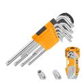 Ingco 9pcs Torx Key Set HHK13091. 