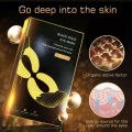 HOT Black Gold Eye Mask Skin Clothing Pearl Caviar Eye Mask Anti-Zou Tightening Eye Patch Fades Fine Lines Soothes Dry Skin Eye Care. 