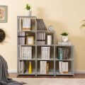 9 Cubes Bookshelf, 4 Tier Shelf Adjustable Diy Bookcases For Kid, Book Shelf Organizing Storage Shelving Cabinet For Bedroom Living Room Office. 