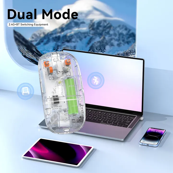Tone%20Ergonomic%20Mouse%20Ming%20Mouse%20PC%20Wireless%20Bluetooth%20Translucent%20Rechargeable%20Gaming%20Mouse%202.4G%20Computer%20Gamer%20Laptop%20RGB%20Static%20Mark%20-%20Image%202