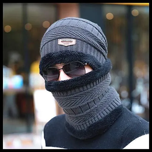 Men's%20Winter%20Cap%20And%20Neck%20Warmer%20Set%20Warm%20Knit%20Beanie%20Hat%20And%20Scarf%20Combo%20for%20Cold%20Weather%20-%20Image%204