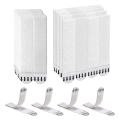 20 Pairs(40 Strips) Traceless Removable Adhesive Strips Water-Resistant Adhesive Strips for Frame Hanging 19x92mm. 