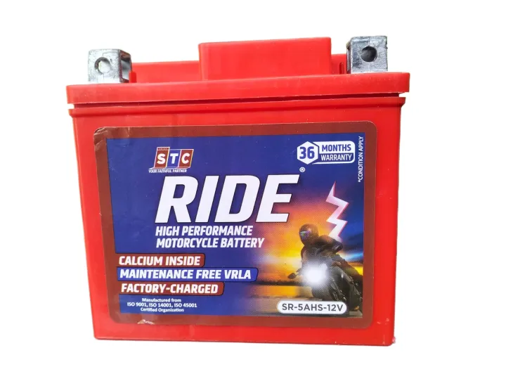 Two Wheeler Battery Price Amaron Battery For Shine Bike RIDE