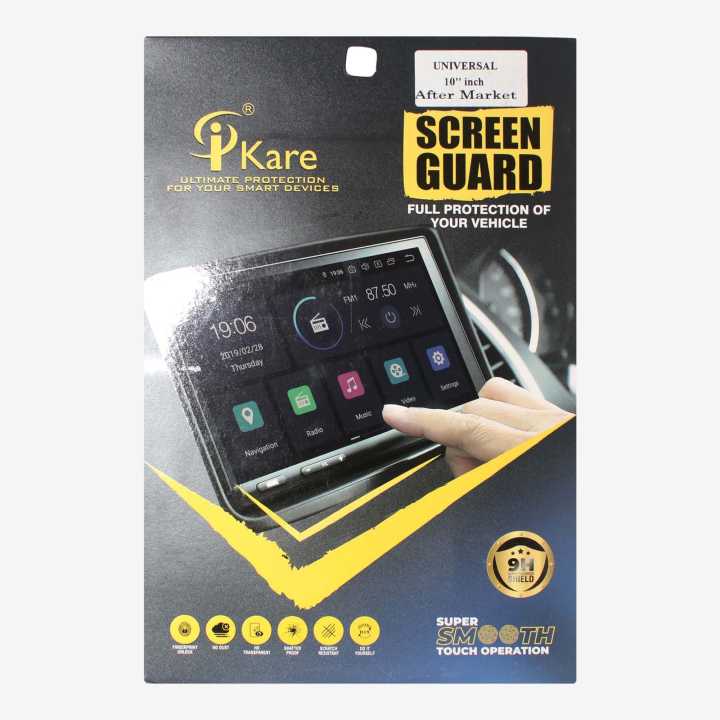 Ikare Screen Guard Glass For Universal 10Inch