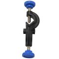 NCANRUI 3X Lab Clamp 3 Finger Style Rubber-Coated A Black Laboratory Stand Clip. 
