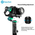 FeiyuTech G6 Plus 3-Axis Handheld Gimbal Stabilizer for DSLR, Mirrorless Camera, GoPro And  Smartphone, Payload 800gm. 