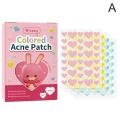 114 Counts Cute Bunny Animals Acne Pimple Patches Cover Stickers, Invisible Face Spot Pimple Concealer Makeup Tool. 