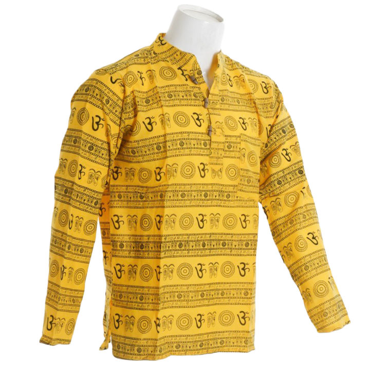 All In One Gallery - OM Printed Pure Cotton T-shirt Full Sleeve (Unisex)