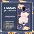 cute Soft Case Phone Case For Samsung Galaxy S9 Plus/S9+/SM-G9650 TPU Glitter Dirt-resistant Rotatable stand Durable. 