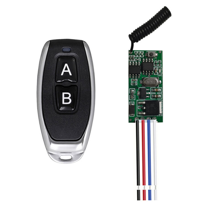 12V 24V Mini Receiver Wireless Remote Control Relay Receiver 3.6V Micro Remote Control Switch Module With Transmitter For Led Lamp Light Diy Taotai