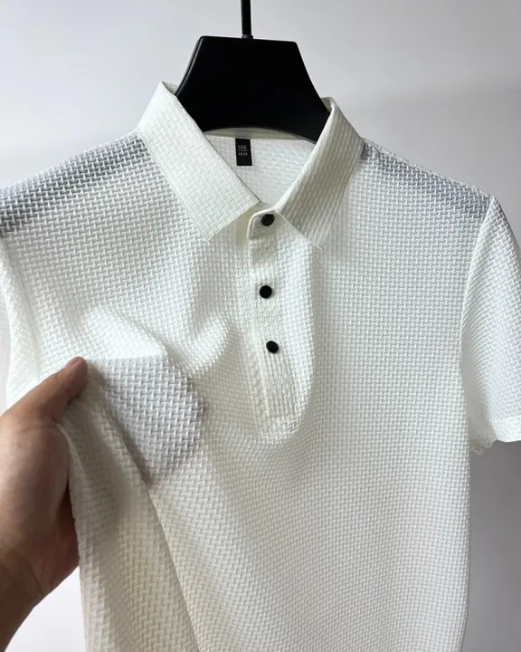 Summer%20Stylish%20Ice%20Silk%20Fabric%20Polo%20T-Shirt%20For%20Men%20-%20Image%205