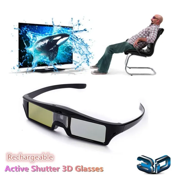 4X%20Rechargeable%20Active%20Shutter%203D%20Glasses%20for%20ALL%20DLP%20Projector%20-%20Image%203