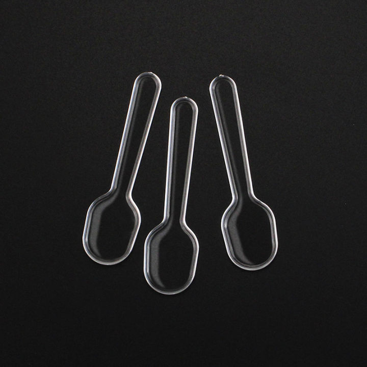 200pcs%20Mini%20Clear%20Plastic%20Spoons%20Disposable%20Flatware%20For%20Jelly%20Ice%20Cream%20Dessert%20CVFHHH%20-%20Image%208