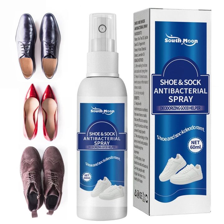 Shoe Shock Antibacterial Deodorant Spray Foot Odor Eleminator Shoe