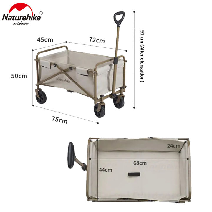 Naturehike%20TC06%20Mini%20Camping%20Folding%20Trolley%20Outdoor%20Portable%20Sundries%20Storage%20Pull%20Rod%20Car%20Bearing%20Capacity%2080%20Kg%20Shopping%20Cart%20-%20Image%206