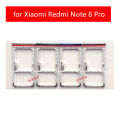 for Xiaomi Redmi Note 8 Pro Card Tray Holder Micro  Nano  SD Card Card Slot Adapter Holder Repair Spare Parts. 