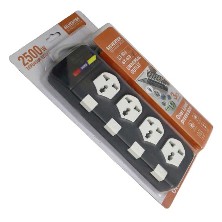 Heavy Duty Surge Protector 4 Port 16A 3000W(max) Individual Switch 3 Pin Socket Extension Multiplug  Extension Cord /Board