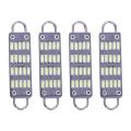 Bulb 44Mm Bright White Festoon Led Bulb,20 Smd Rigid Loop 1.73 Inch Interior Dome Map Led Lights 561 562 567 564,Pack Of 4. 