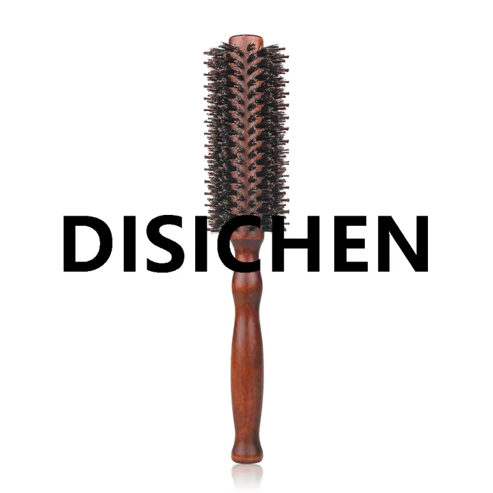 DISICHEN%206%20Style%20Natural%20Boar%20Bristle%20Hair%20Round%20Brush%20Wood%20Handle%20Round%20Barrel%20Hair%20Comb%20Hair%20Roller%20Brush%20Hairdressing%20Styling%20Tools%20Affordable%20-%20Image%207