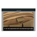 Men'S Belt Bag Outdoor Waist Phone Pouch Nylon Waterproof Molle Hunting Accessories. 