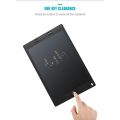 12 Inch LCD Writing Tablet Electronic Handwriting Paperless Drawing Pads, Elder Message Pad Toddler Drawing Pad E Writer Portable Doodle Board, Digital Drawing. 