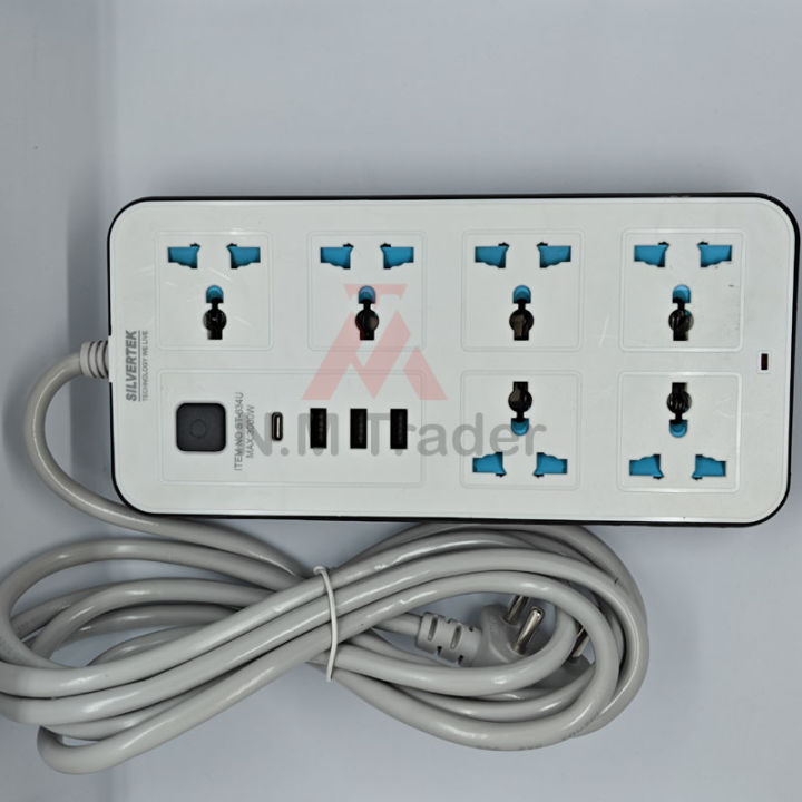 3000W%20Silvertek%20Multiplug%20with%201-C-Type,%203-USB%20&%206-charging%20port%20%7C%203%20&%205%20meter%20wire%20%7C%20Suitable%20for%20all%20the%20home%20appliances%20(Washing%20machine,%20freeze,%20TV,%20Iron)%20%7C%20Extension%20Cord%20634U%20-%20Image%205