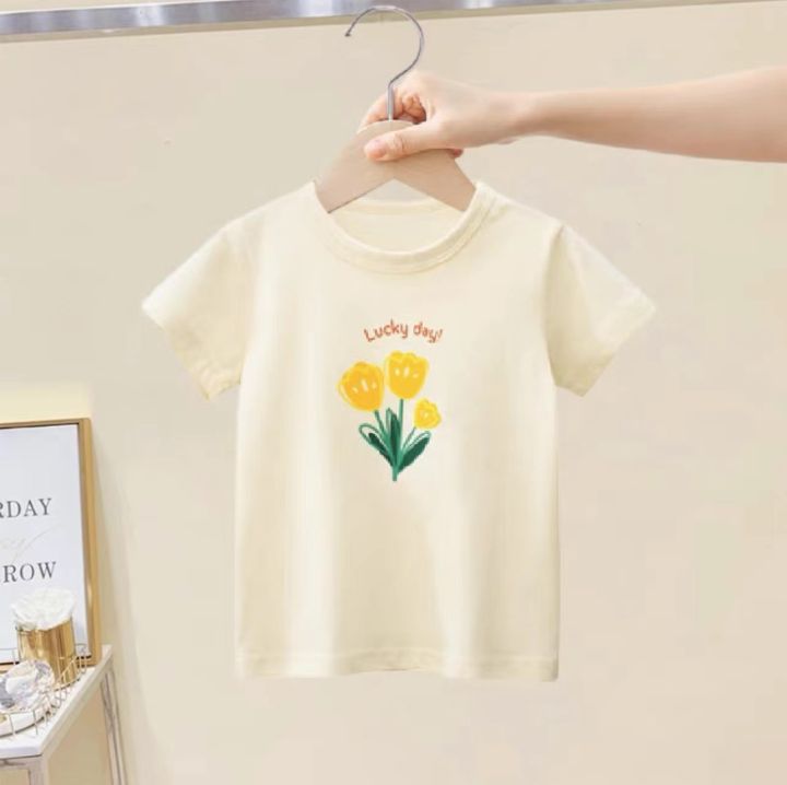 Korean%20children's%20clothing%20for%20girls,%20new%20Korean%20flower%20print,%20short%20sleeves,%20foreign%20style%20baby%20girl,%20forest%20summer%20cool%20T-shirt%20tide%20-%20Image%206
