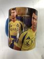 Ronaldo Coffee Mug, Cristiano Ronaldo in Al NASSR Jersey Mug, Ronaldo Image Printed On Ceramic Coffee Mug & Tea Cup, Gifts for CR7 Fan, Football Fans, 350 ml. 