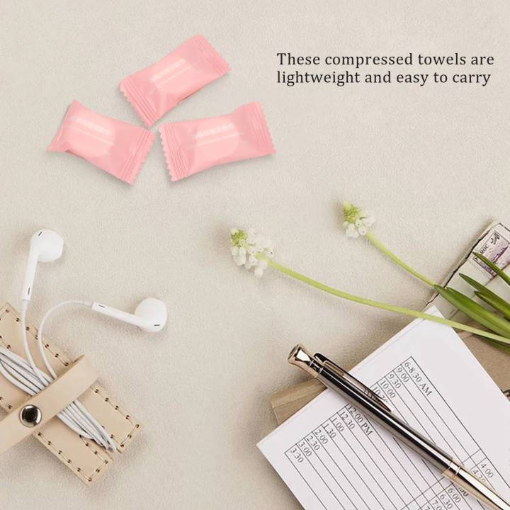 100%20Pcs%20Compressed%20Towels%20Portable%20Disposable%20Compressed%20Cotton%20Coin%20Tissue%20Towel%20for%20Travel,%20Camping,%20Hiking%20-%20Image%208