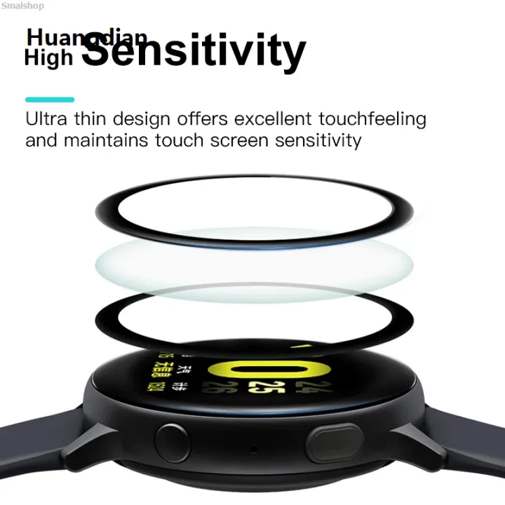 Huangdian%20Smalshop%204mm%20Full%20Screensaver%2040mm%204%20Activ%20Watch%205%204%20o%2045mmh%205%20Pr%20Star%20Galax%201-5%20Luxury%20New%20style%20Pieces%20Soft%20Glass%20Film%20for%203y%20Watc%20Galaxy%20Watche%204%202%20Protective%20Film%20-%20Image%202