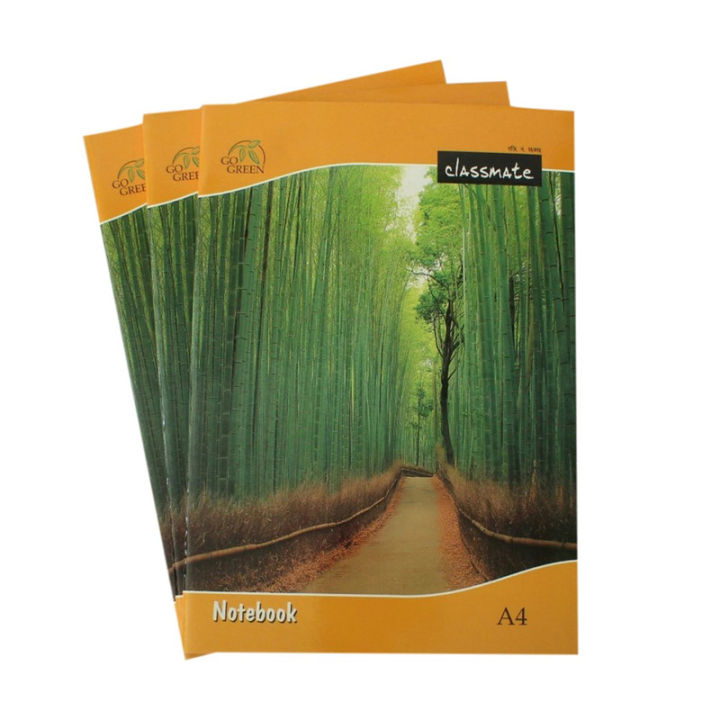 Note Paper Classmate Pack Of 3 Classmate Bamboo Printed A4 Note Book | Daraz.com.np