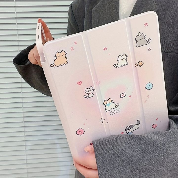 Cartoon%20Cute%20Cover%20For%20iPad%2010th%2010.9,9th%208th%207th%2010.2%20Generation%20Case,iPad%20Air%203%204%205%20Pro%2011%20Foldable%20Stand%20Protective%20Cases%20-%20Image%204