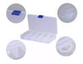 Plastic Box For Storing Jewelry, Beads, Screws, Small Parts. Transparent Storage Box Container. 15 Compartments. Perfect For DIY Projects.. 