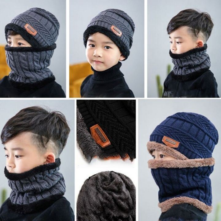 Combo Offer New Winter Cap Topi And Neck Warmer For Men And Women