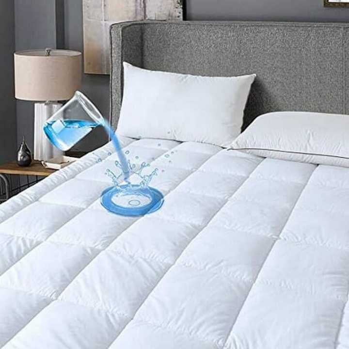 Cotton%20Waterproof%20Mattress%20Protector%20For%20Queen%20Size-%205%20x%206.5Ft%20%7C%20Waterproof%20100%25%20Cotton%20Mattress%20Protector%20%7CFiber%20Waterproof%20Mattress%20Protector%20-%20Image%202