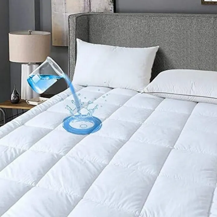Cotton%20Waterproof%20Mattress%20Protector%20For%20Queen%20Size-%205%20x%206.5Ft%20%7C%20Waterproof%20100%25%20Cotton%20Mattress%20Protector%20%7CFiber%20Waterproof%20Mattress%20Protector%20-%20Image%202