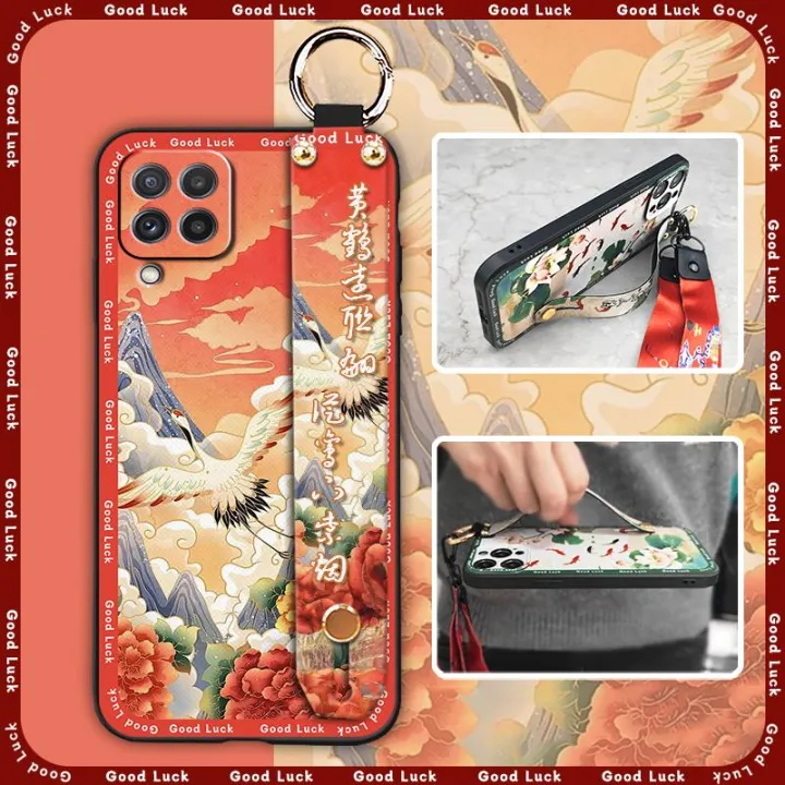 Waterproof%20Kickstand%20Phone%20Case%20For%20Samsung%20Galaxy%20A22%204G/SM-A225F%20ring%20Back%20Cover%20old%20lady%20Silicone%20protective%20for%20mom%20-%20Image%207