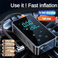 Car Electric Air Pump Portable Wireless Air Pump Digital Touch Air Compressor 150PSI Suitable for Bike Car Motorcycle Inflation. 