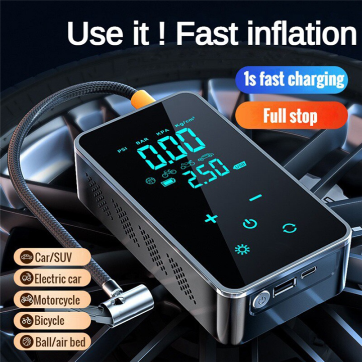 Car%20Electric%20Air%20Pump%20Portable%20Wireless%20Air%20Pump%20Digital%20Touch%20Air%20Compressor%20150PSI%20Suitable%20for%20Bike%20Car%20Motorcycle%20Inflation%20-%20Image%202
