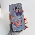 Phone caseFashion EdgeGalaxy TPU Butterfly Cute Edge7S6 Galaxy Samsung Soft Phone Back Cover for S7S Silicone Case for Samsung S7 Case Bumper. 