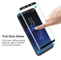Samsung Galaxy S8 / Plus 3D Curved Full Glue Cover Tempered Glass Screen Protector Film Case. 