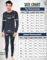 Rupa Thermacot Round Neck Full Sleeve Brown Thermal Top and Bottom Set For Men | Thermal Wear For Men. 