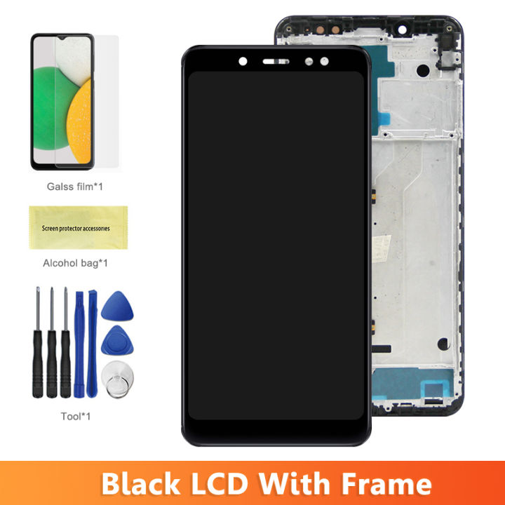 Clearance sale Screen for Xiaomi Redmi Note 5 Pro LCD Display Digital Touch Screen with Frame for Xiaomi Redmi Note 5 MEI7S MEI7 Replacement