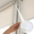 Replacement Roller Blind 17 mm Roller Blind Holder White Plastic Window Double Roller Blind Clamp Holder Chain Hoist. 