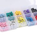 fasdaga Map Tacks Push Pins Plastic with Steel Point, 4mm, 1000 Pieces. 