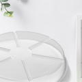 6 Pack Clear Plant Saucer 12 Inch Plastic Plant Saucers Thicker Plant Tray Flower Pot for Indoor Outdoor Garden Easy Install. 